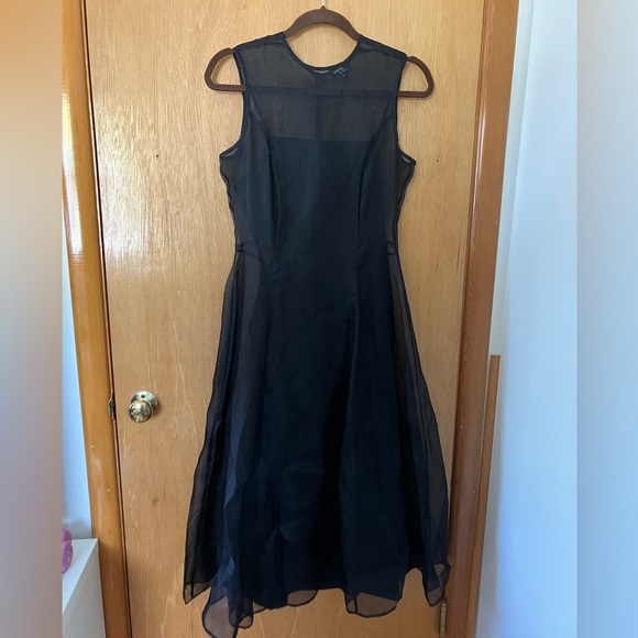 Vintage 90s prom dress - black layered ballerina style dress. EUC - Picture 1 of 13